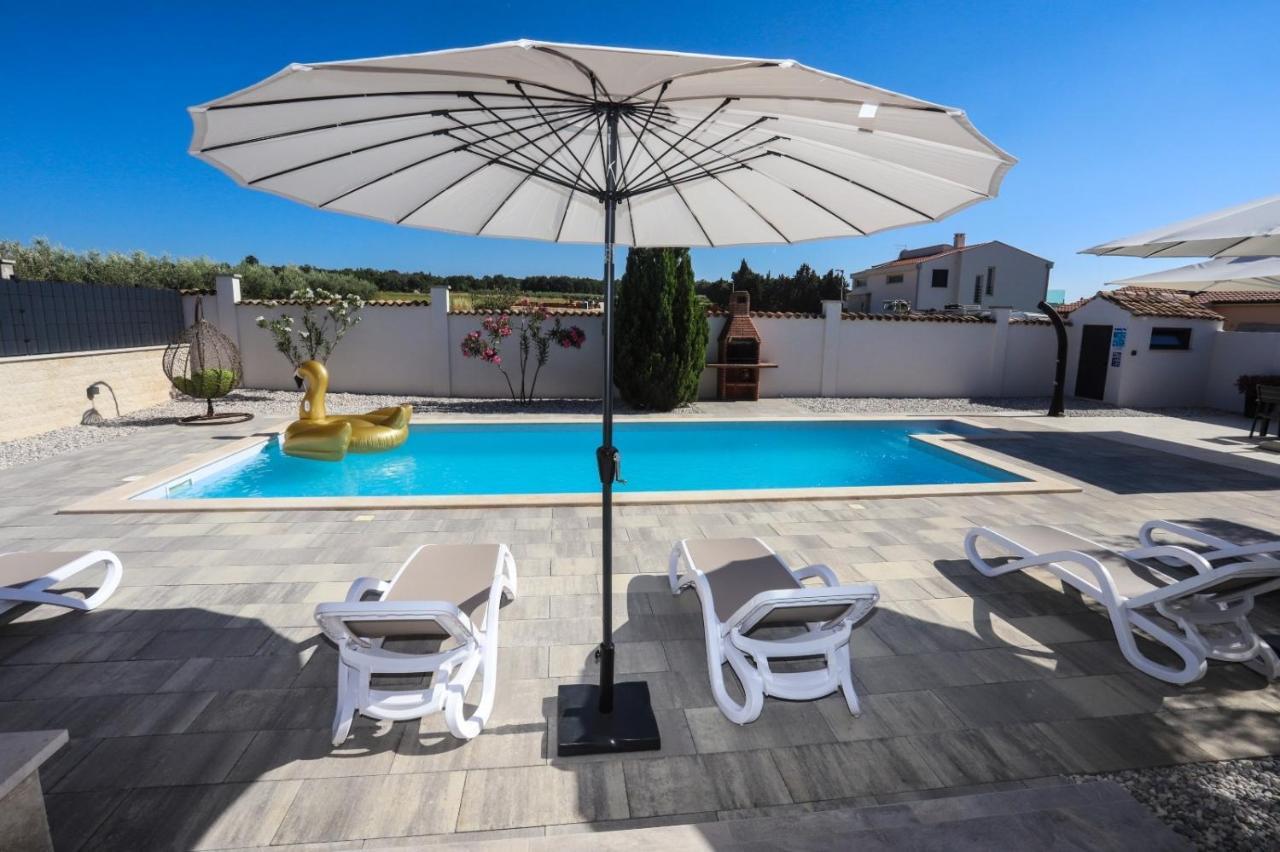 Apartment Nina With Private Pool Nova Vas  Eksteriør billede
